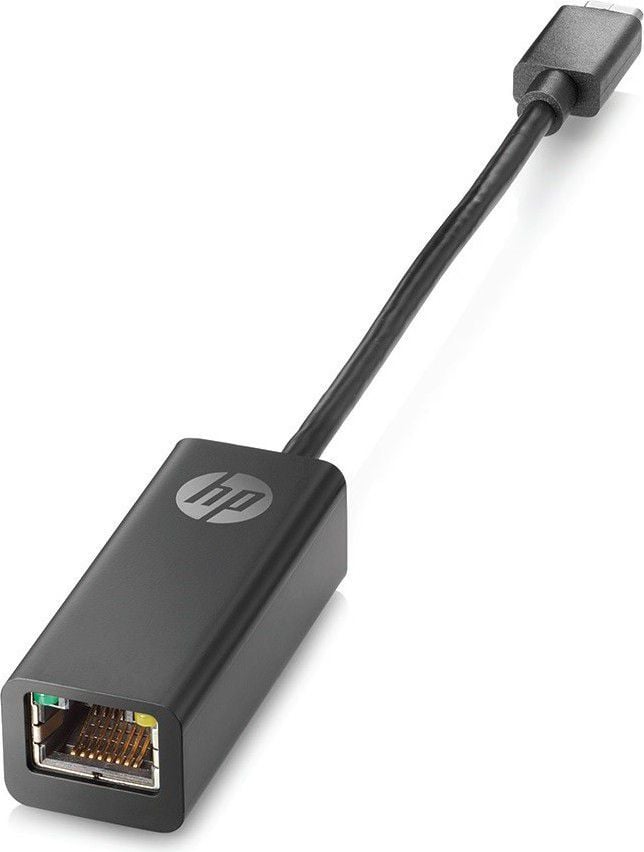 Kartë rrjeti HP V8Y76AA#ABB, USB-C - RJ45, Gigabit, e zezë