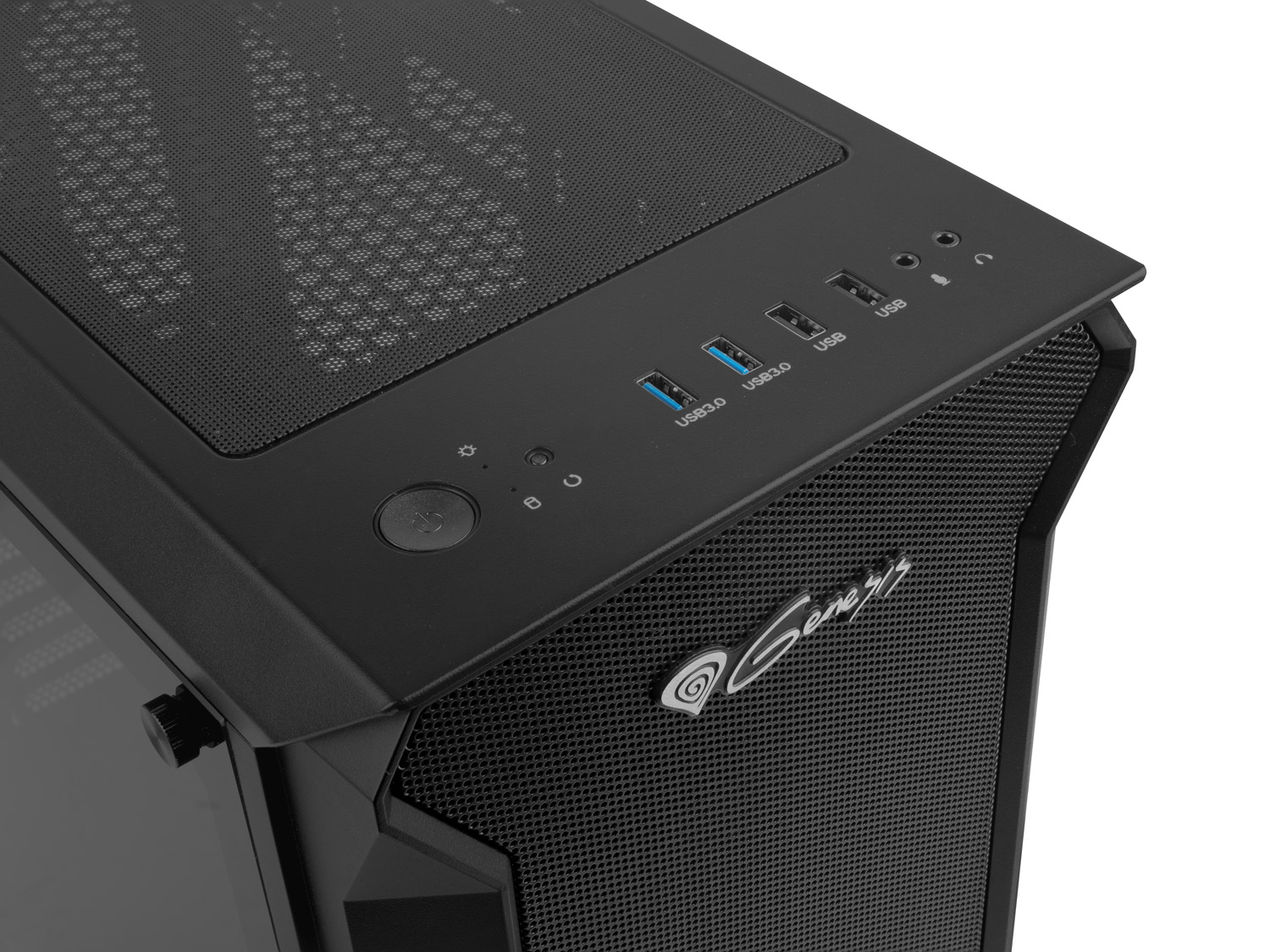 Kasë për PC Genesis IRID 505, e zezë