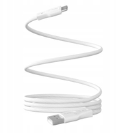 Kabllo USB Puro Magnetic 10W, USB A në USB C, 1m, e bardhë