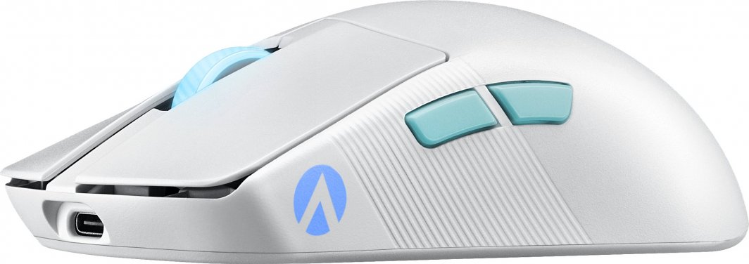 Maus Asus ROG Harpe Ace Aim Lab Edition, 36000DPI, i bardhë