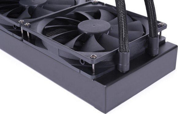 Set ftohës procesori Alphacool T38, ftohje me ujë, ventilator 140 mm, i zi