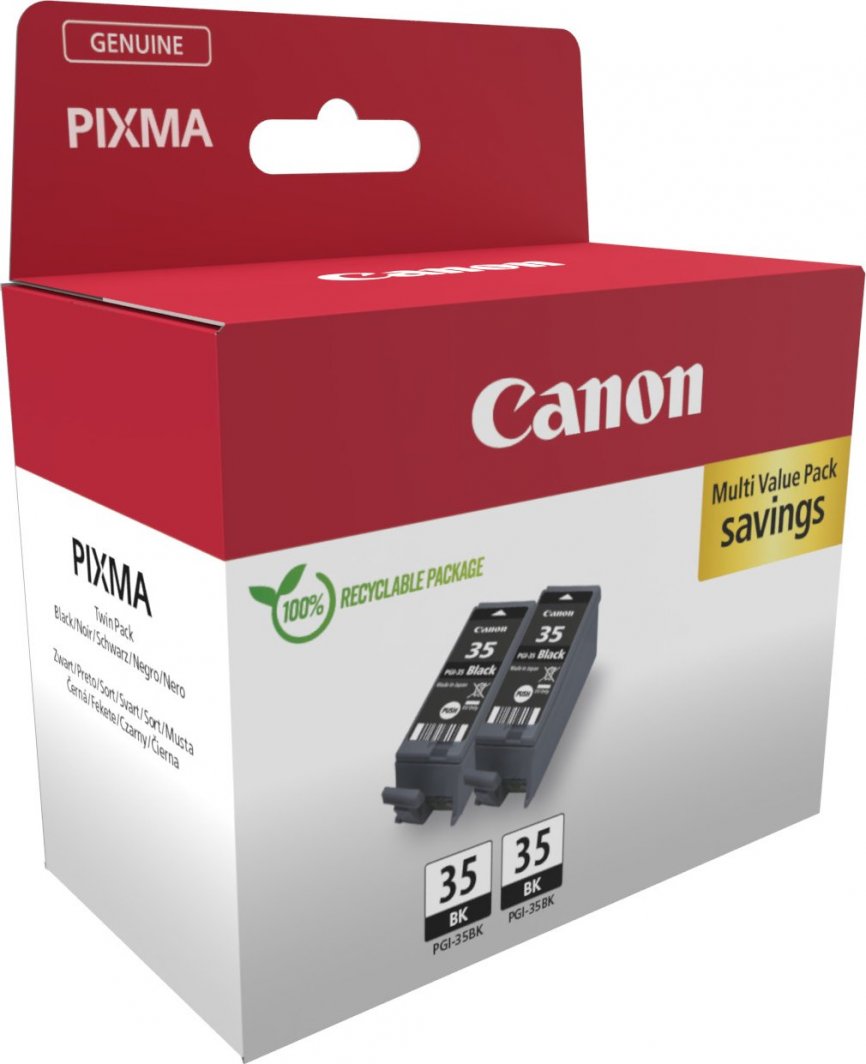 Fishek boje Canon PGI-35 Twin Pack, origjinal, i zi