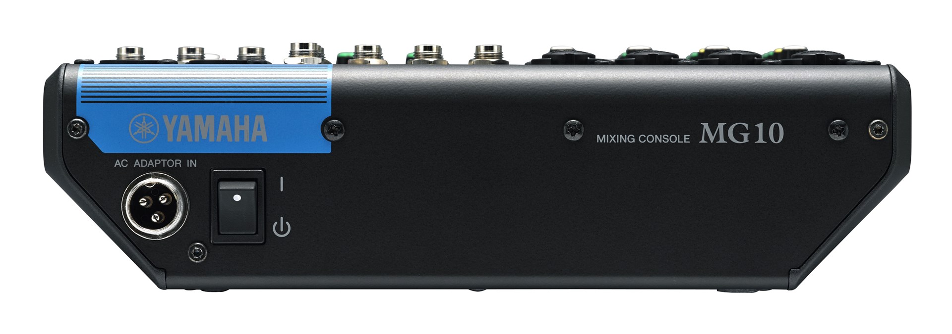 Mikser audio Yamaha MG10, 10 kanale, analog, blu