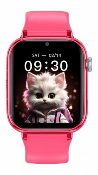 Ora inteligjente MaxCom FW59 Kiddo, 1.85", 4G, GPS, e rozë