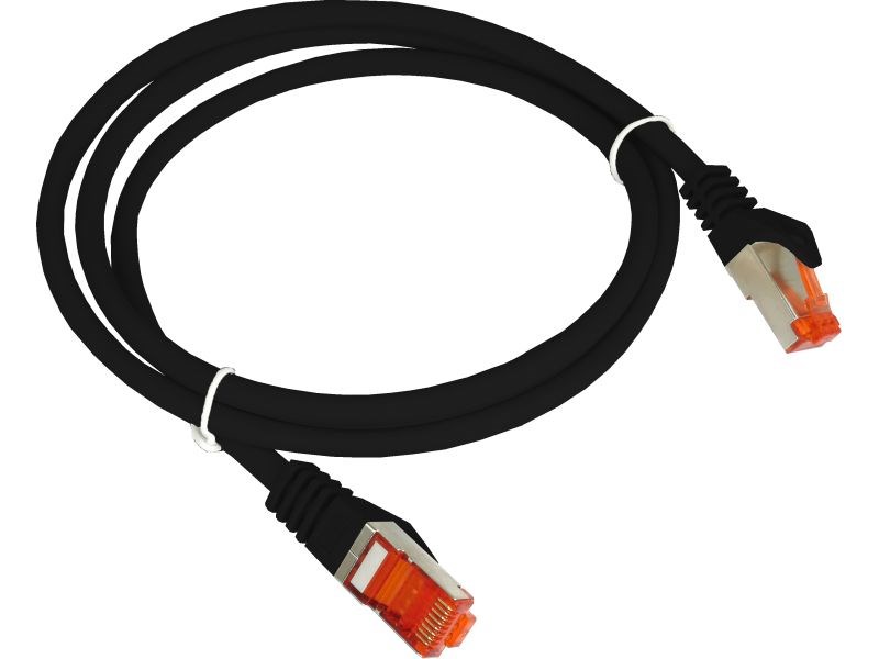 Kabllo rrjeti Alantec Patch-cord KKS6CZA1.0, F/UTP Cat6, 1m, i zi