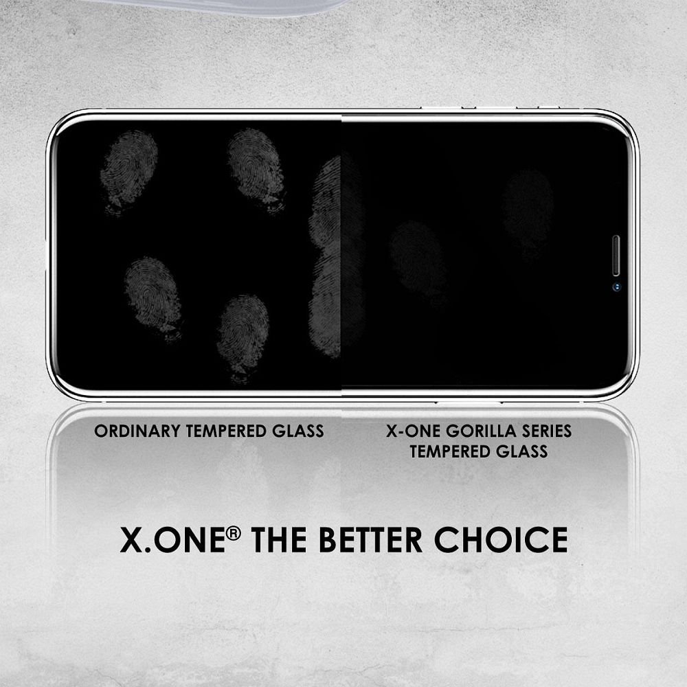 Xham mbrojtës X-One Full Cover Matte për iPhone 13 13 Pro, extra i fortë, transparent mat