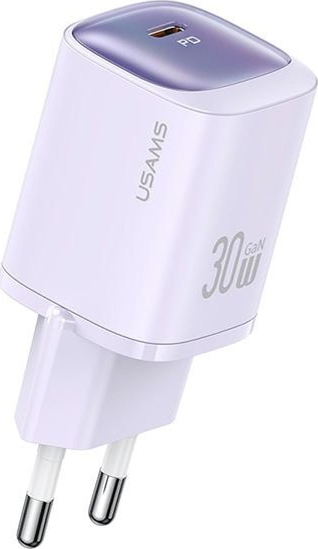 Karikues muri Usams CC251 HC Series, 30W GaN, USB C, lejla