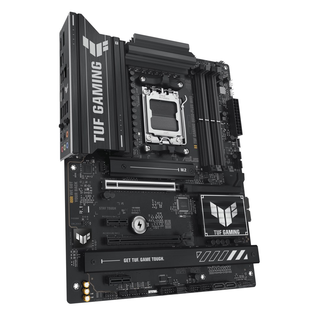 Motherboard ASUS TUF Gaming B850 Plus WIFI, AM5, DDR5, e zezë