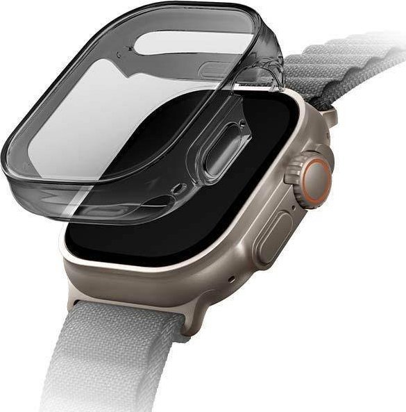 Mbrojtëse ekrani UNIQ Garde për Apple Watch Ultra 49mm, 360°, gri