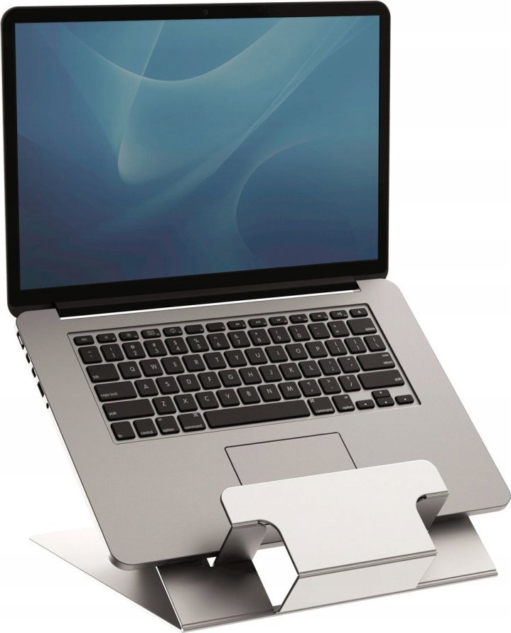 Mbajtëse laptopi Fellowes Hylyft, e rregullueshme, alumini, argjend