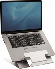 Mbajtëse laptopi Fellowes Hylyft, e rregullueshme, alumini, argjend