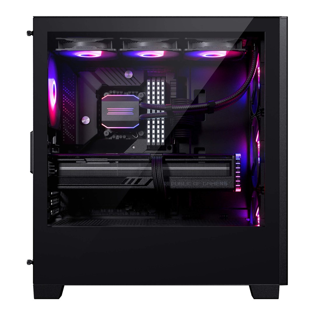 Kasë për kompjuter Phanteks XT Pro, MIDI Tower, D-RGB, e zezë