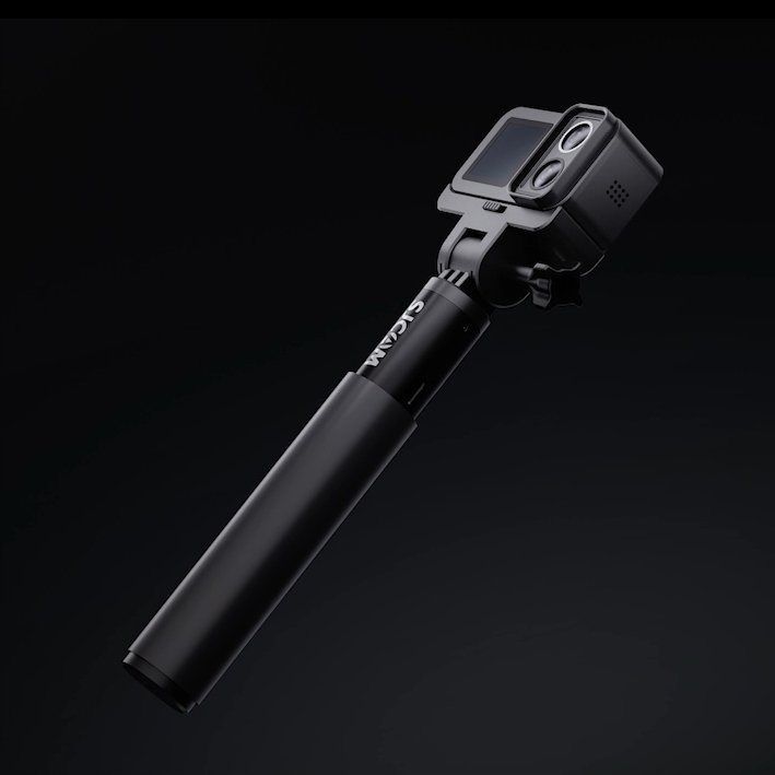 Mbajtëse baterie për kamera SJCAM SJ20, për kamera 4K, dy lente, plastike