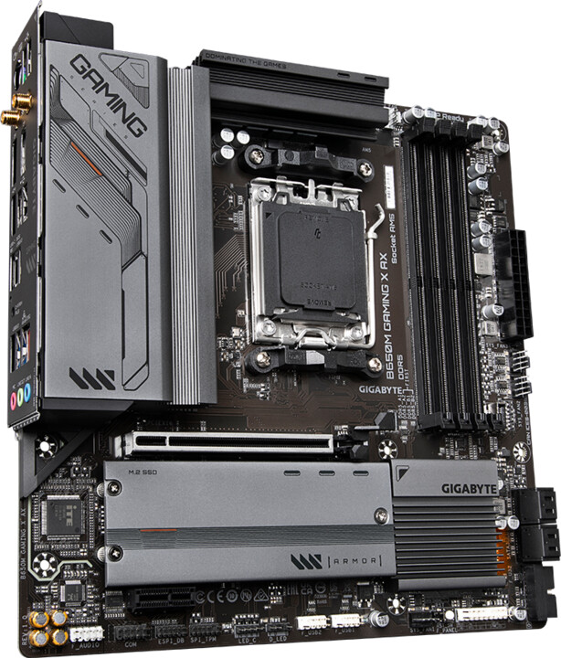 Pllakë amë GIGABYTE B650M GAMING X AX - AMD B650