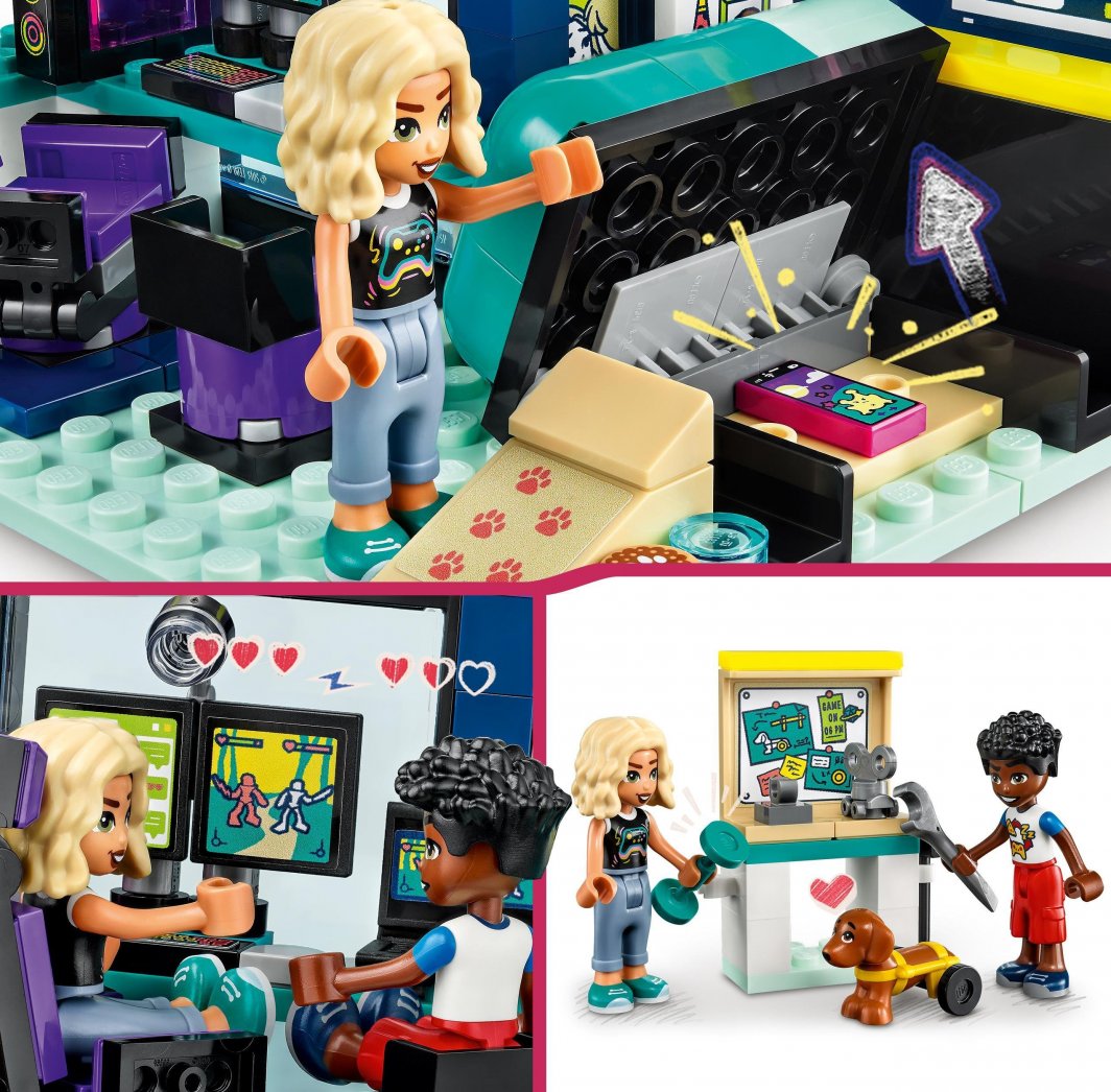 Set LEGO® Friends 41755 Room New, 179 pjesë