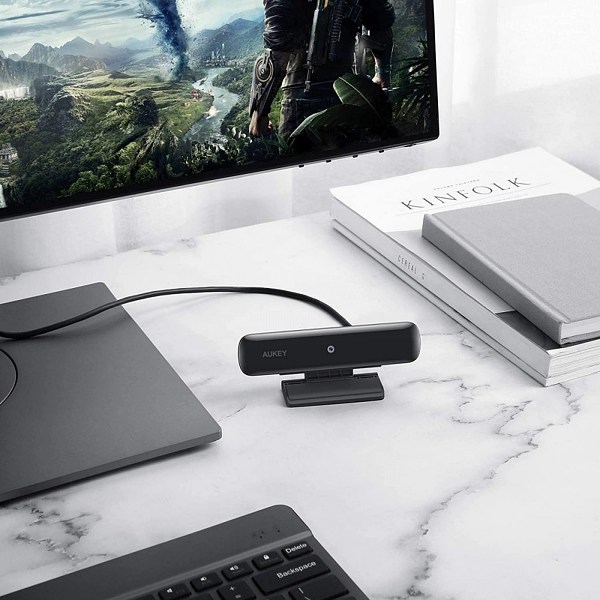 Веб камера Aukey PC-W1, 1080p, 2MP, црна