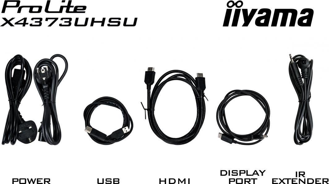 Monitor Iiyama ProLite, 42.5 ", UHD 4K, i zi