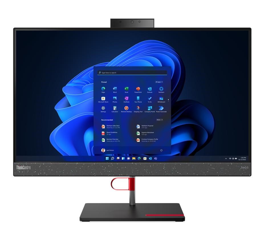 Kompjuter All-in-One Lenovo ThinkCentre neo 50a 24, 24", Intel i5-12500H, 16GB RAM, 512GB SSD, i zi