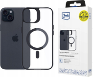 Kllëf telefoni 3mk Satin Armor MagCase për iPhone 15, MagSafe, transparent