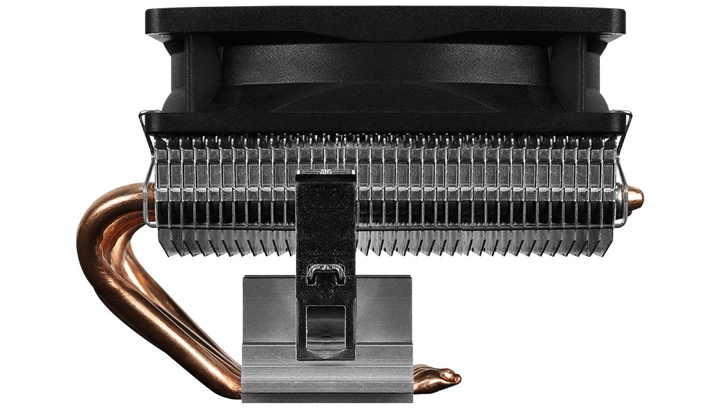 Ftohës procesori AeroCool Air Frost 4 RGB, 4 tuba termikë, 125W TDP, i zi