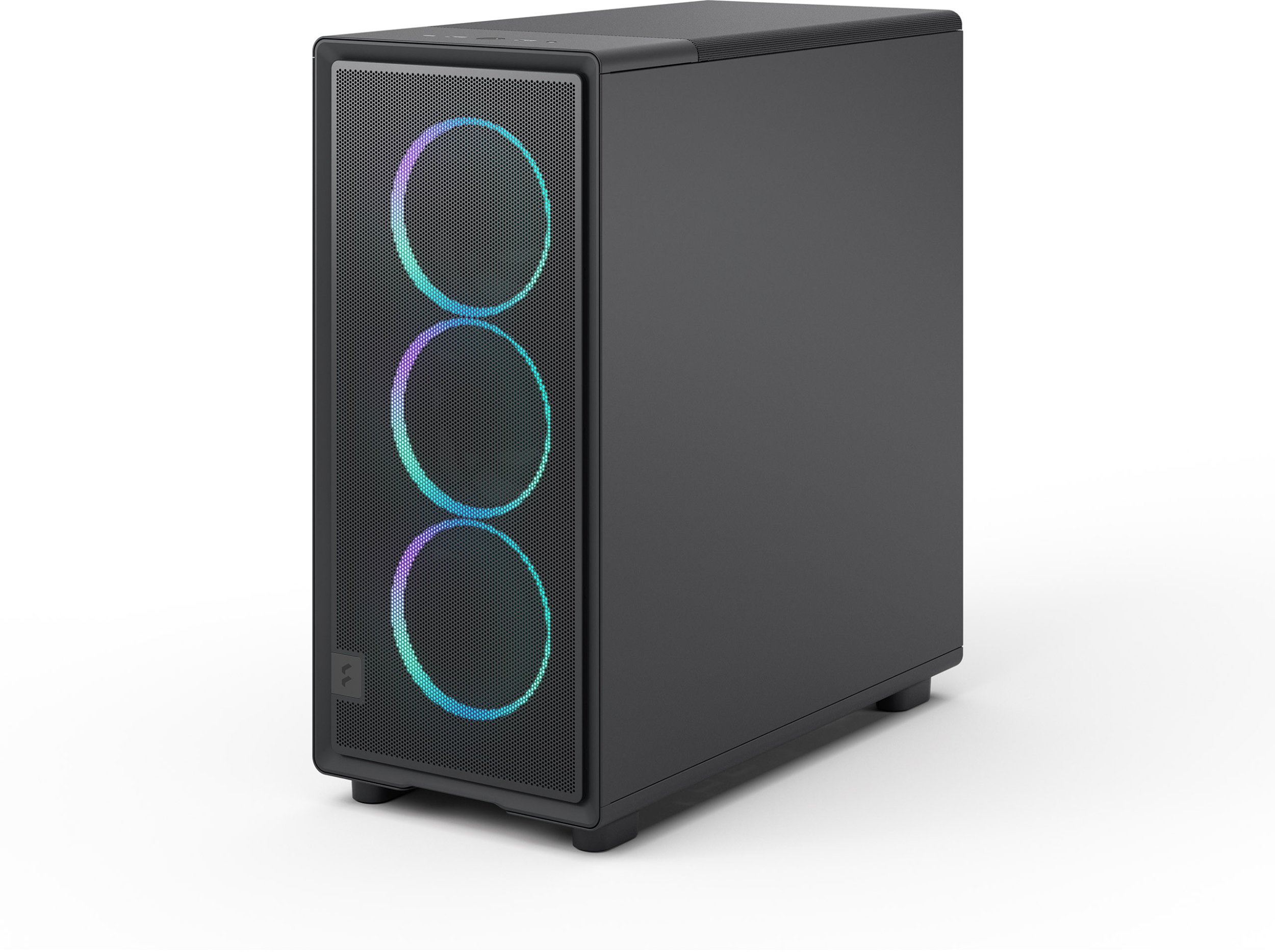 Kuti kompjuteri Fractal Design Epoch, mid tower, xham i temperuar RGB, e zezë