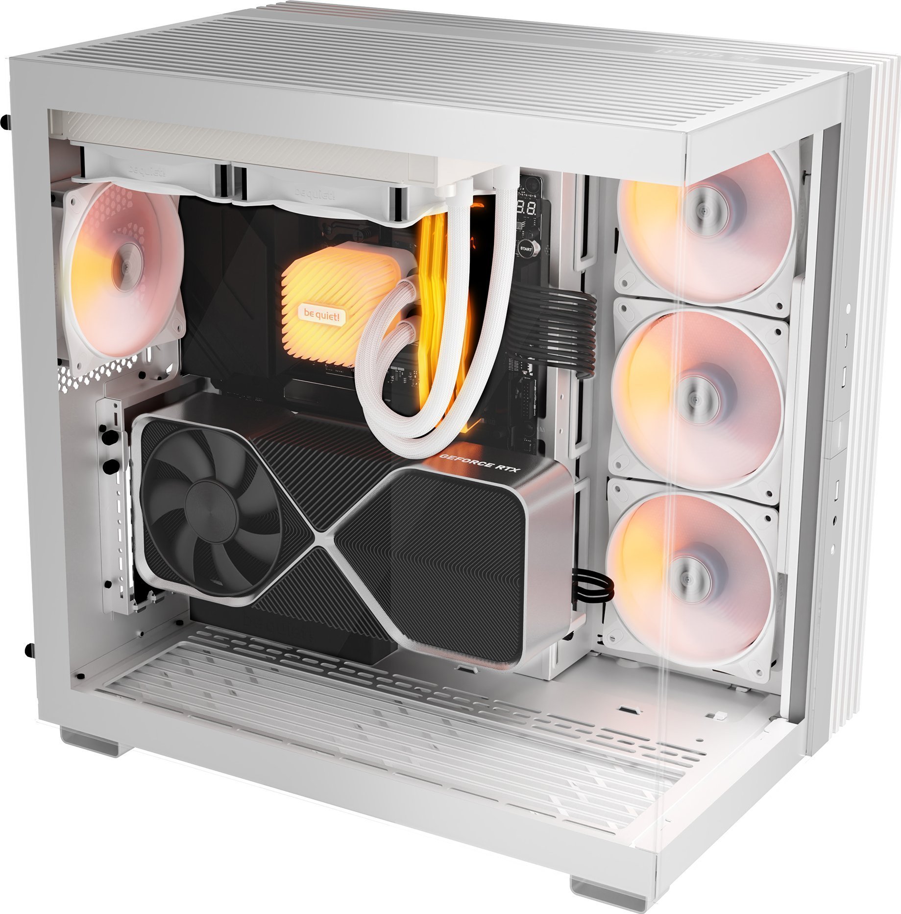 Kuti PC be quiet Light Base 600 LX, MIDI Tower, ARGB, e bardhë