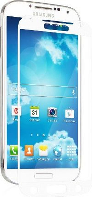Folie mbrojtëse Moshi Moshi iVisor XT për Samsung Galaxy S4, transparente, kornizë e bardhë
