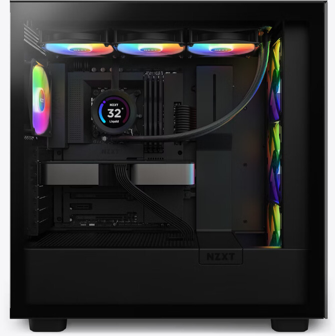Ftohës NZXT Kraken 360 RGB, i zi