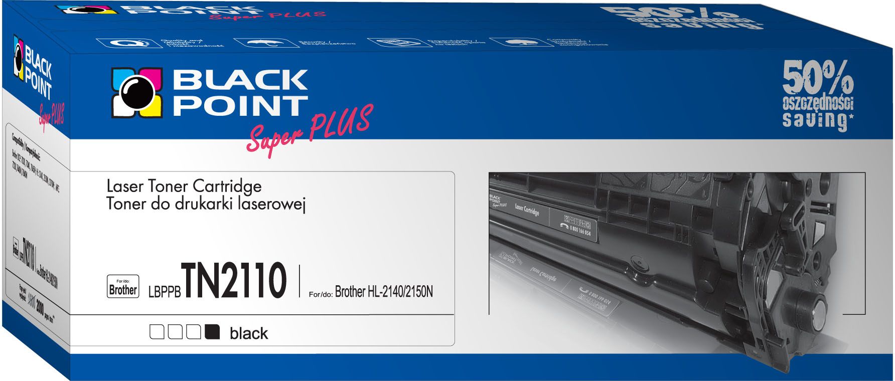 Toner Black Point LBPPBTN2110, i zi