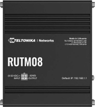 Ruter me kabllo Teltonika RUTM08, 4x Gigabit Ethernet, industrial, i zi