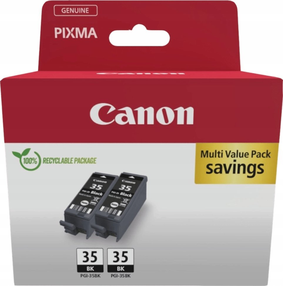Fishek boje Canon PGI-35 Twin Pack, origjinal, i zi