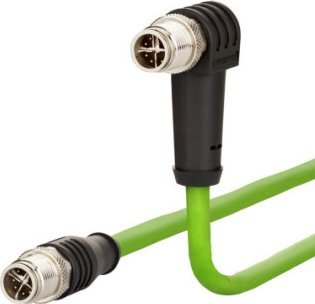 Kabllo rrjeti Metz Connect 142M2X1A010, CAT 6a S/FTP, 1m, e gjelbër