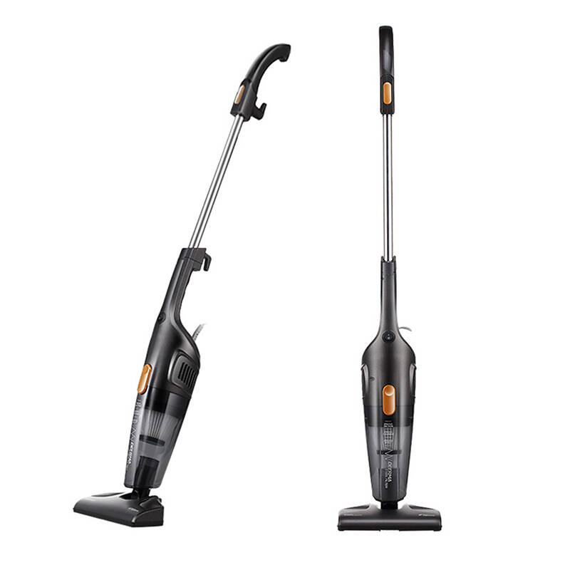 Fshesë elektrike vertikale Deerma DX115C, 600W, filtër HEPA, e zezë