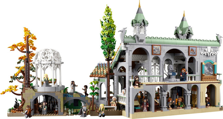 Set LEGO® Icons 10316 The Lord of the Rings: Rivendell, 6167 pjesë