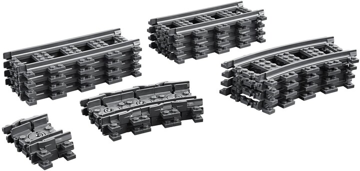 Set LEGO City 60205 - 20 pjesë të shinave