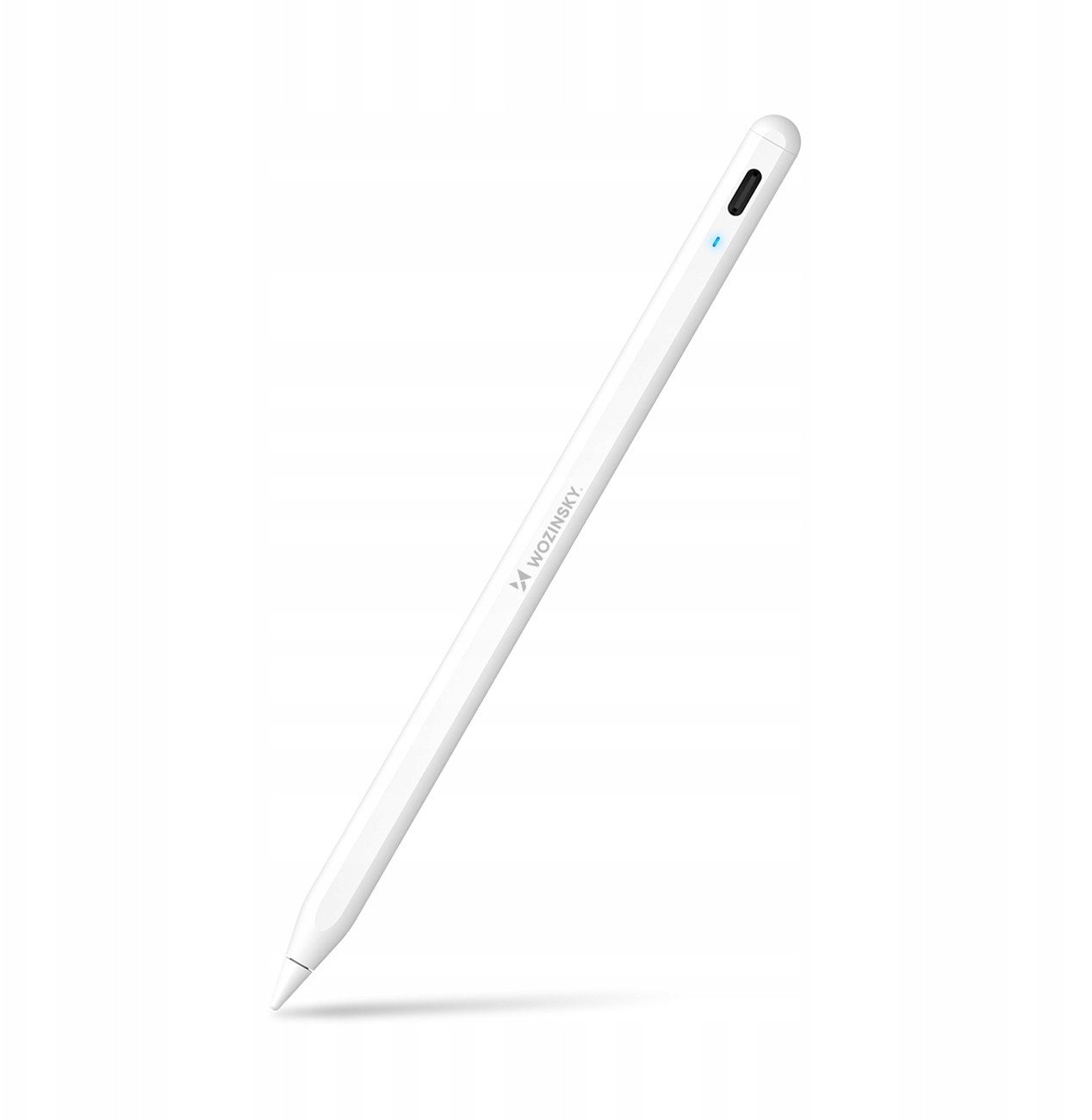 Stilolaps për tablet Wozinsky WRA-08, USB-C, për iPad, i bardhë