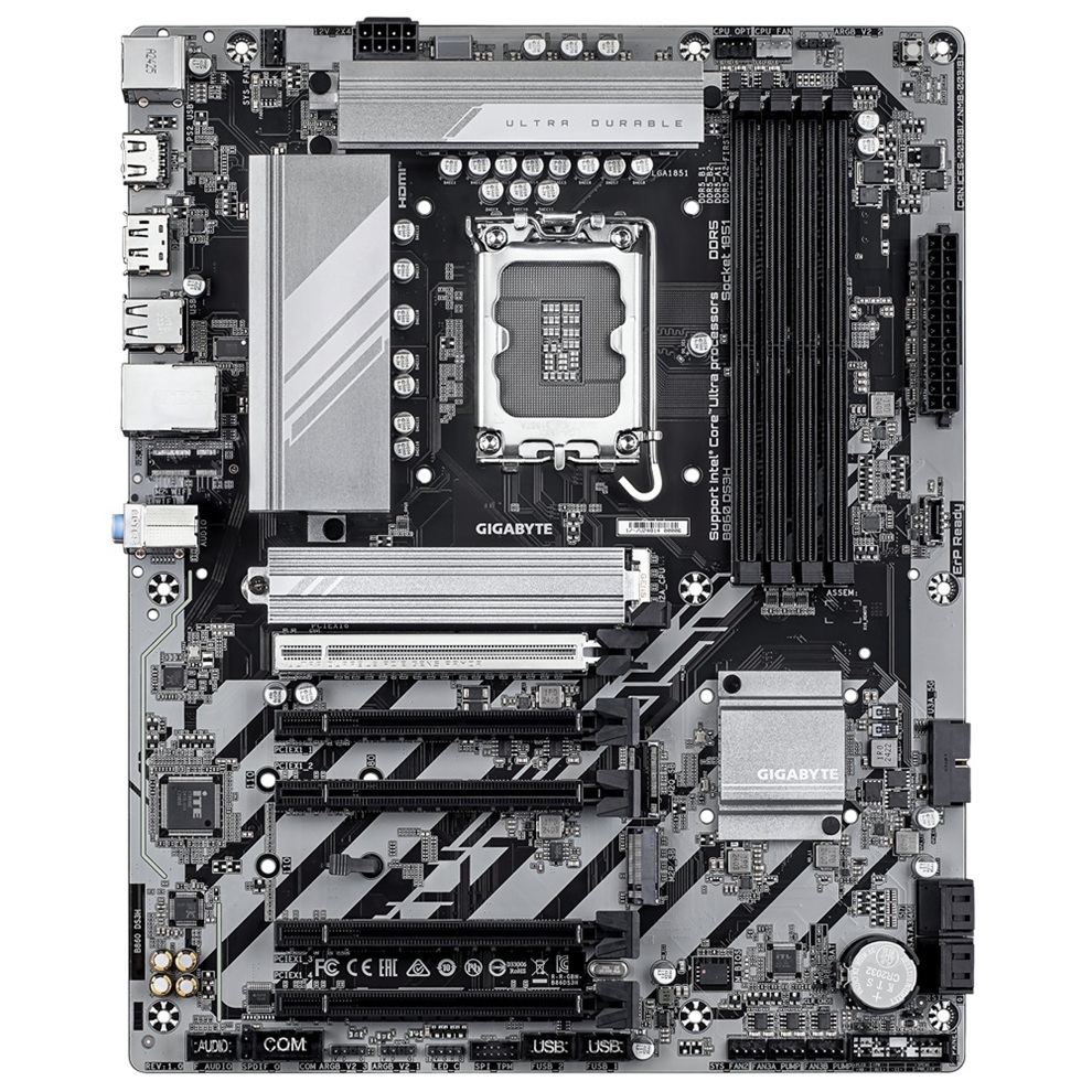 Pllakë amë GigaByte MB Intel Core Ultra, 2.5GbE LAN
