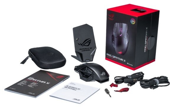 Maus ASUS ROG Spatha X, i zi