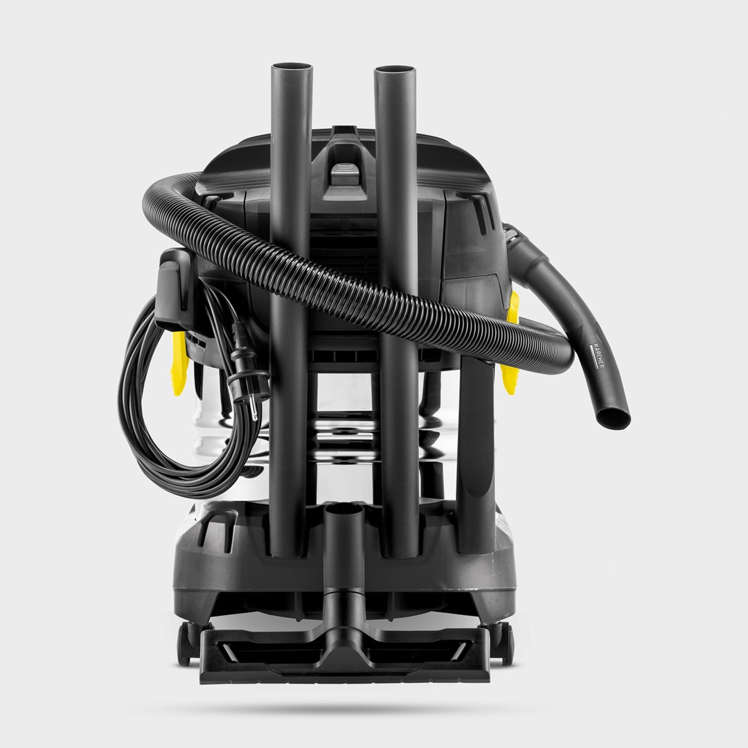 Fshesë me korent Karcher WD 4 S Go Further, 20L, 1100W, inox