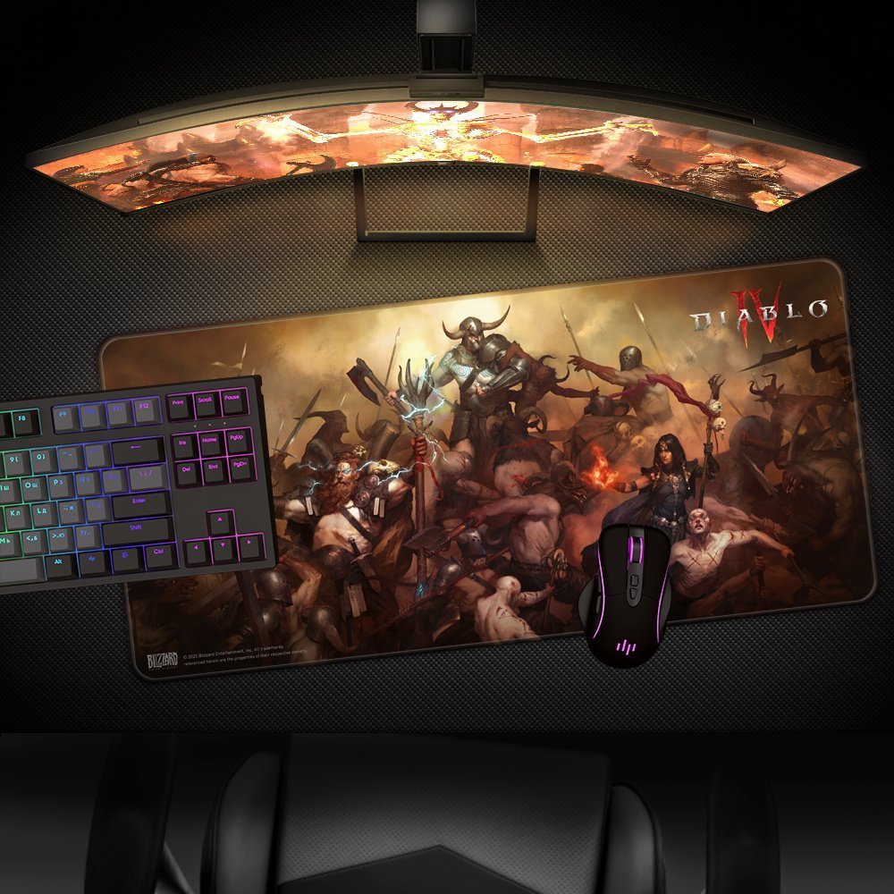 Mauspad FS Holding Ltd Diablo 4: Heroes, XL, i zi