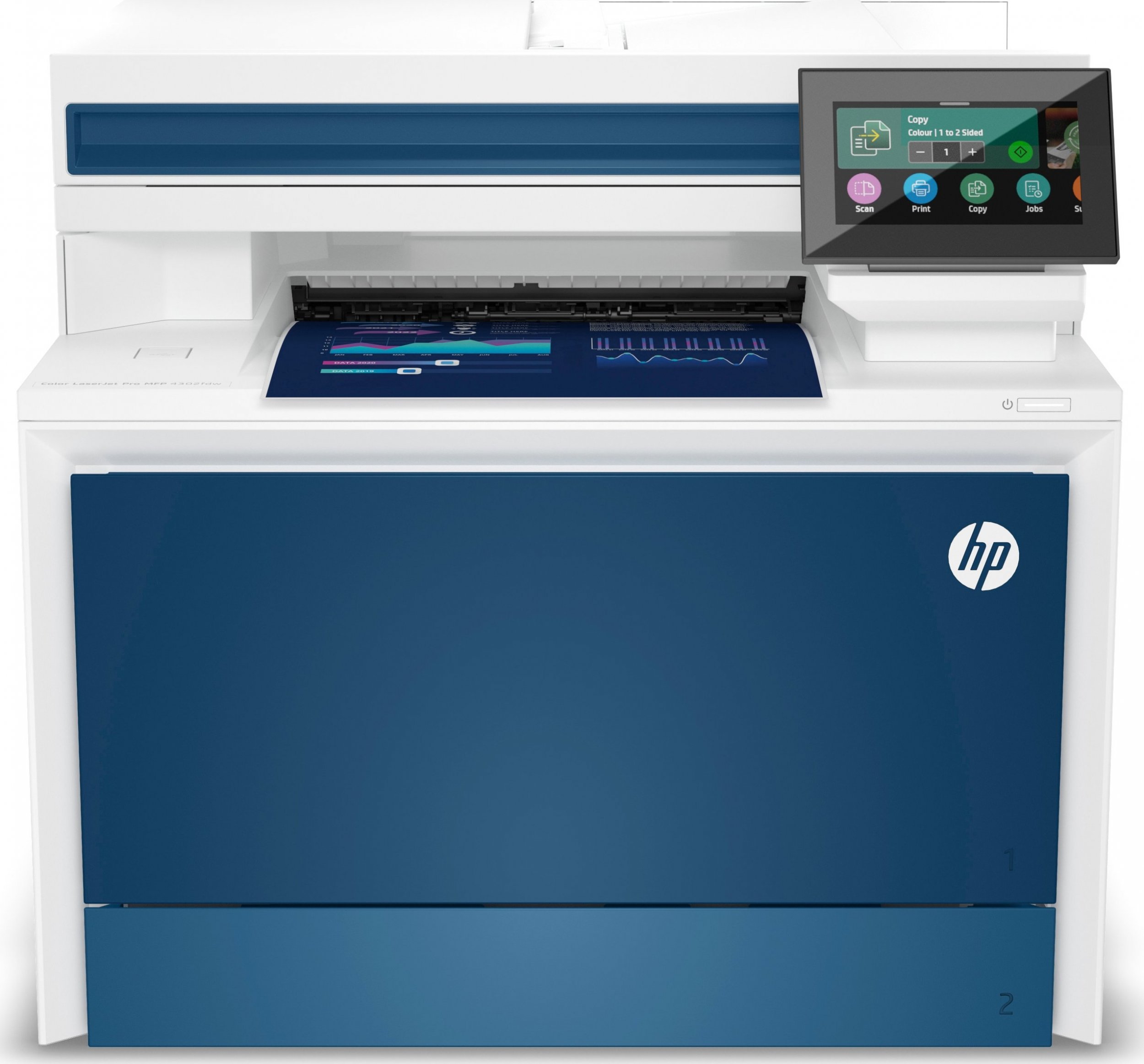 Printer multifunksional HP Color LaserJet Pro 4302fdw, A4, me ngjyra, pa tela