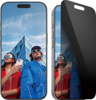 Mbrojtëse ekrani PanzerGlass Privacy për iPhone 16 Pro, Ultra-Wide Fit, transparente