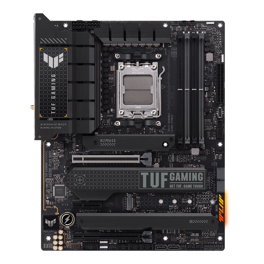 Pllakë amë ASUS TUF Gaming X670E-PLUS WiFi AMD X670 Socket AM5 ATX