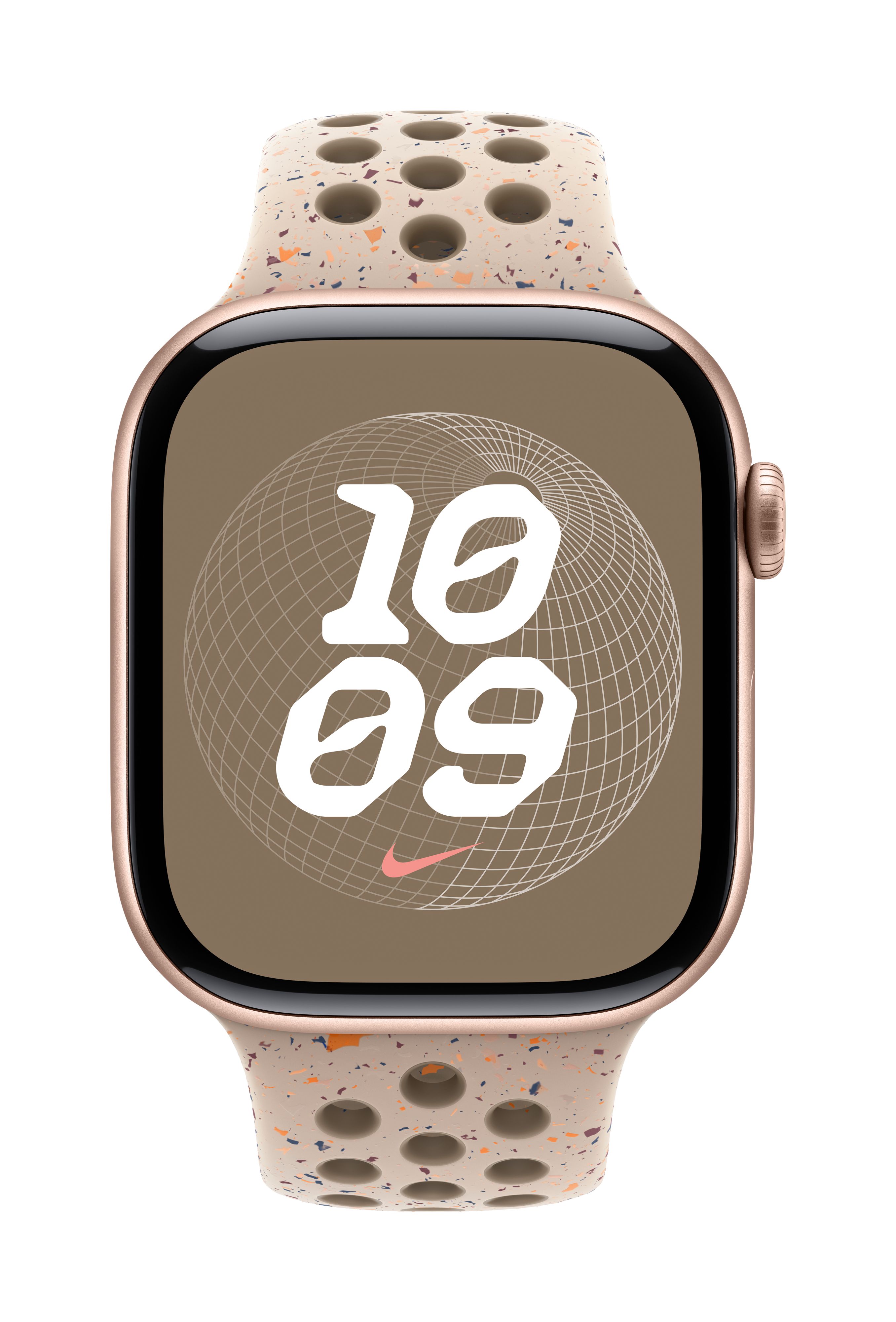 Apple Watch 46mm Nike Sport Band, Desert Stone Nike Sport Band, S/M