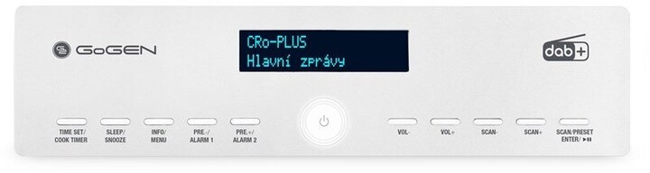 Radio GoGEN DAB 600, e argjendtë