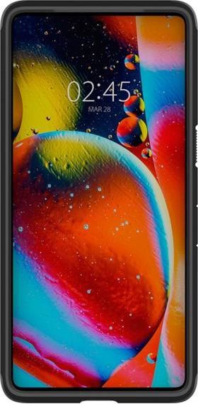 Mbulesë telefoni Spigen Tough Armor për Google Pixel 7 Pro, mbrojtje me dy shtresa, me këmbë mbajtëse, e zezë