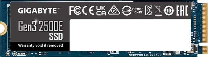 Disk SSD Gigabyte Gen3 2500E, 2TB, M.2 2280 PCI-E x4 Gen3 NVMe