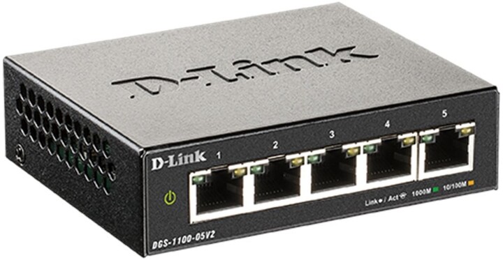 Switch D-Link DGS-1100-05V2
