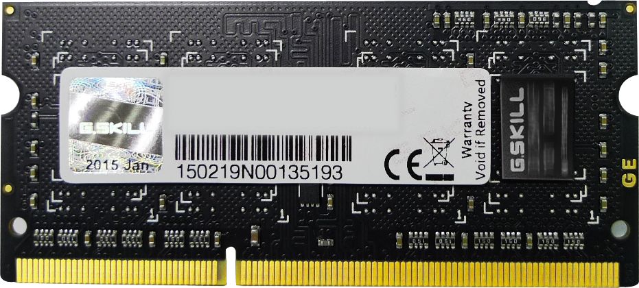 Memorie G.Skill SODIMM, DDR3, 4GB, 1066MHz, CL7