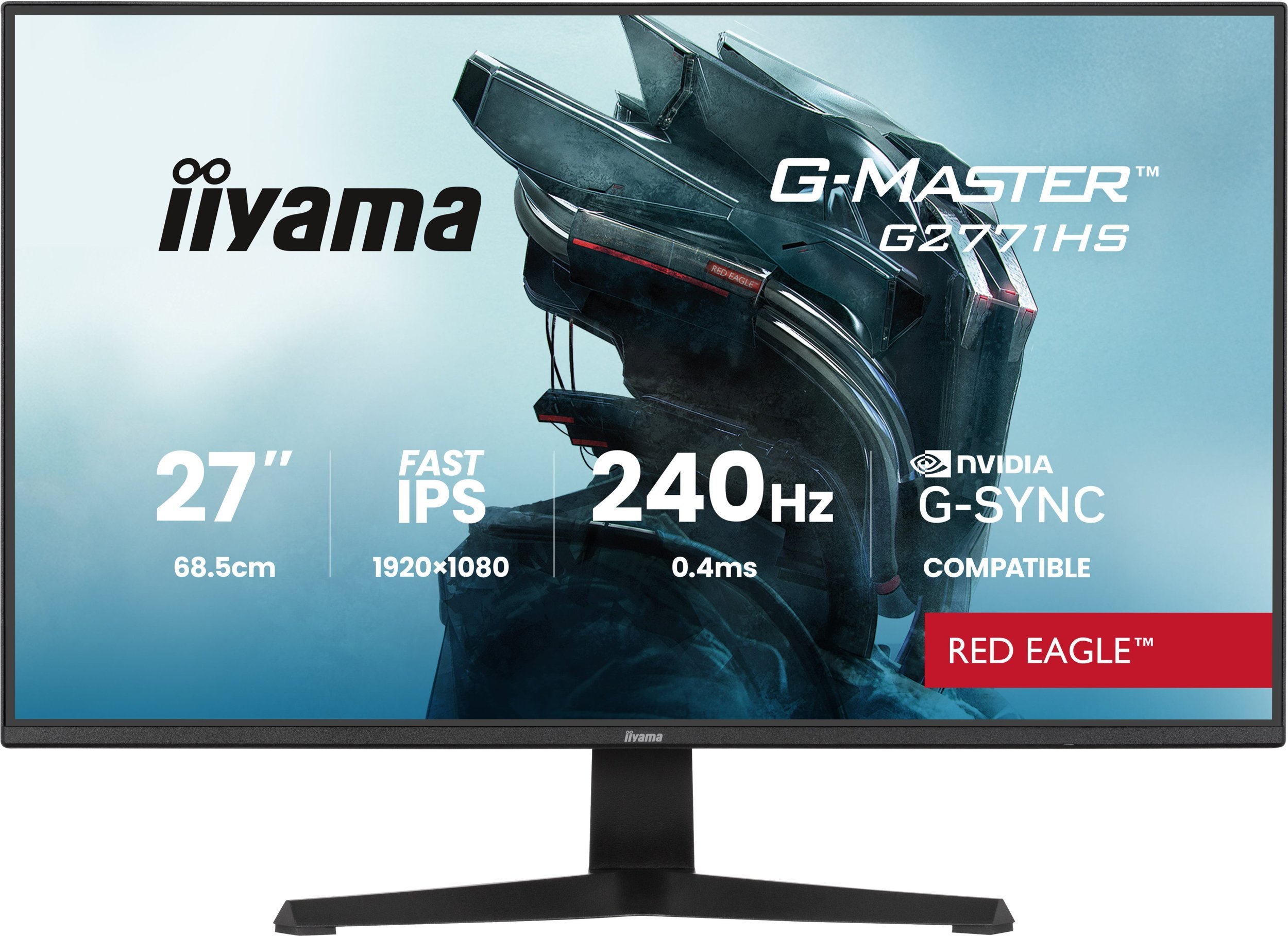 Monitor gaming Iiyama G-Master G2771HS-B1, 27", Full HD, 240Hz, i zi
